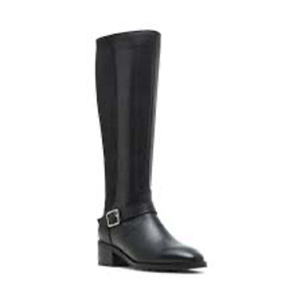 Blondo Sylvia Black Leather Over Knee Boots Waterproof Women’s Size 9
